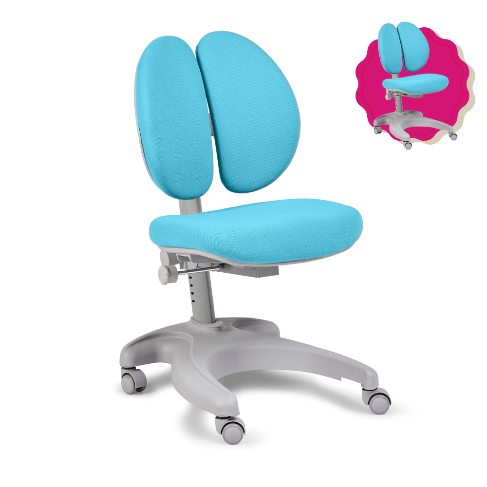 Дитяче ергономічне крісло FunDesk Solerte Blue, фото 1