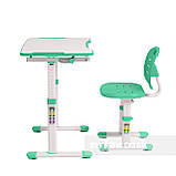 Комплект парта + стілець трансформери Omino Green FunDesk, фото 6