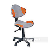 Комплект для школяра зростаюча парта Cubby Fressia Grey + крісло для дому LST3 Orange-Grey, фото 7