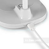 Лампа настільна світлодіодна з функцією бездротової зарядки Fundesk LC6 White, фото 4