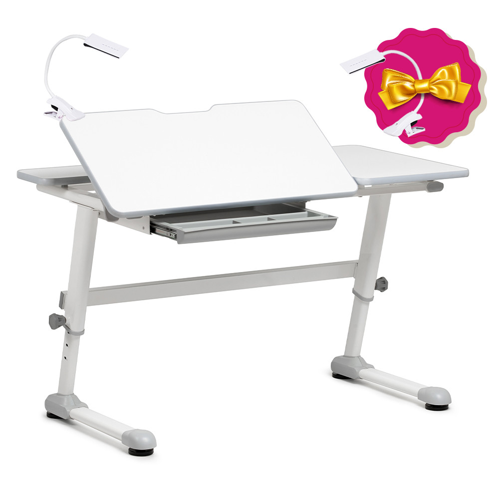 Парта-трансформер для підлітка FunDesk Trovare Grey, фото 1