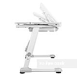 Парта-трансформер для підлітка FunDesk Trovare Grey, фото 5