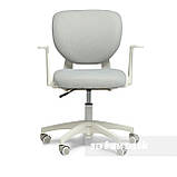 Дитяче ергономічне крісло Fundesk Buono Grey з підлокітниками, фото 5