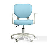 Дитяче ергономічне крісло Fundesk Buono Blue з підлокітниками, фото 3