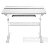 Комплект для школяра парта Fundesk Colore Grey + крісло Fundesk Mente Grey, фото 5