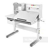 Парта растишка для школяра FunDesk Pensare Grey, фото 3