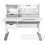 Парта растишка для школяра FunDesk Pensare Grey, фото 4
