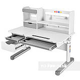 Парта растишка для школяра FunDesk Pensare Grey, фото 5
