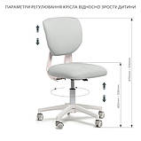 Комплект зростаюча парта Cubby Fressia Pink + ортопедичне крісло Buono Pink, фото 9