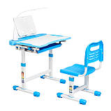 Ергономічний комплект Cubby парта і стілець-трансформери Vanda Blue, фото 10