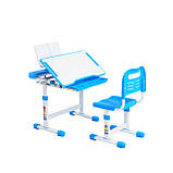 Ергономічний комплект Cubby парта і стілець-трансформери Vanda Blue, фото 7