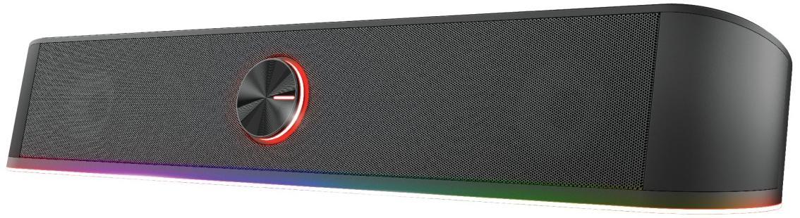 Trust Акустична система (Звукова панель) GXT 619 Thorne RGB Illuminated Soundbar BLACK, фото 1