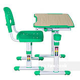 Зростаюча парта для дитини FunDesk Piccolino II Green, фото 3