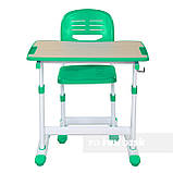 Зростаюча парта для дитини FunDesk Piccolino II Green, фото 4