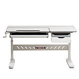 Парта-трансформер для підлітка Fundesk Fiore Grey, фото 2