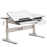 Парта-трансформер для підлітка Fundesk Fiore Grey, фото 3