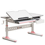 Парта-трансформер для дівчинки Fundesk Fiore Pink, фото 2