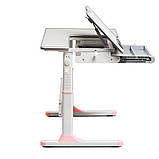 Парта-трансформер для дівчинки Fundesk Fiore Pink, фото 3