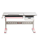 Парта-трансформер для дівчинки Fundesk Fiore Pink, фото 4