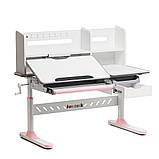 Парта-трансформер для дівчинки Fundesk Fiore II Pink, фото 3