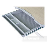 Дитяча парта-ростишка та стільчик FunDesk Piccolino Grey, фото 7