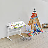 Комплект для школяра парта Fundesk Colore Grey + крісло Fundesk Mente Grey, фото 7