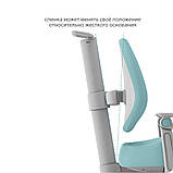 Ортопедическое кресло для мальчика FunDesk Premio Blue с подлокотниками, фото 7