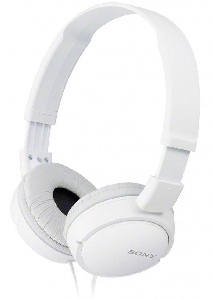 Sony Навушники On-ear MDR-ZX110AP 3.5 mini-jack, Mic, Білий