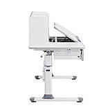 Комплект парта для школярів Cubby Rigu Grey + стілець FunDesk SST3L Grey, фото 7