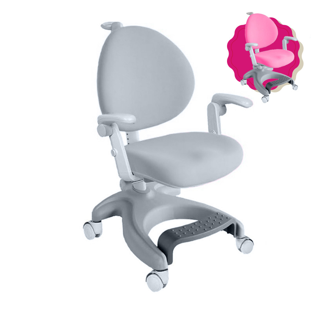 Дитяче ергономічне крісло FunDesk Cielo Grey з підлокітниками, фото 1