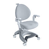 Дитяче ергономічне крісло FunDesk Cielo Grey з підлокітниками, фото 2