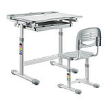 Дитяча парта зі стільчиком FunDesk Bellissima Grey, фото 9