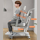 Універсальне ортопедичне крісло для підлітків FunDesk Contento Grey, фото 2