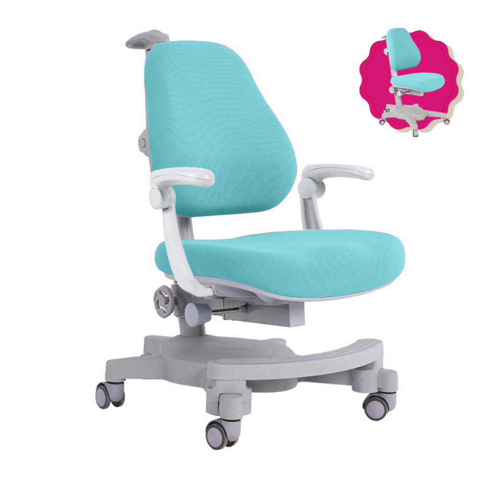 Дитяче ортопедичне крісло Cubby Solidago Green з підлокітниками, фото 1