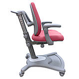 Дитяче ергономічне крісло FunDesk Fortuna Pink з підлокітниками, фото 3