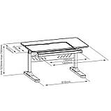Парта-трансформер для підлітка Cubby Tulipa Blue, фото 6