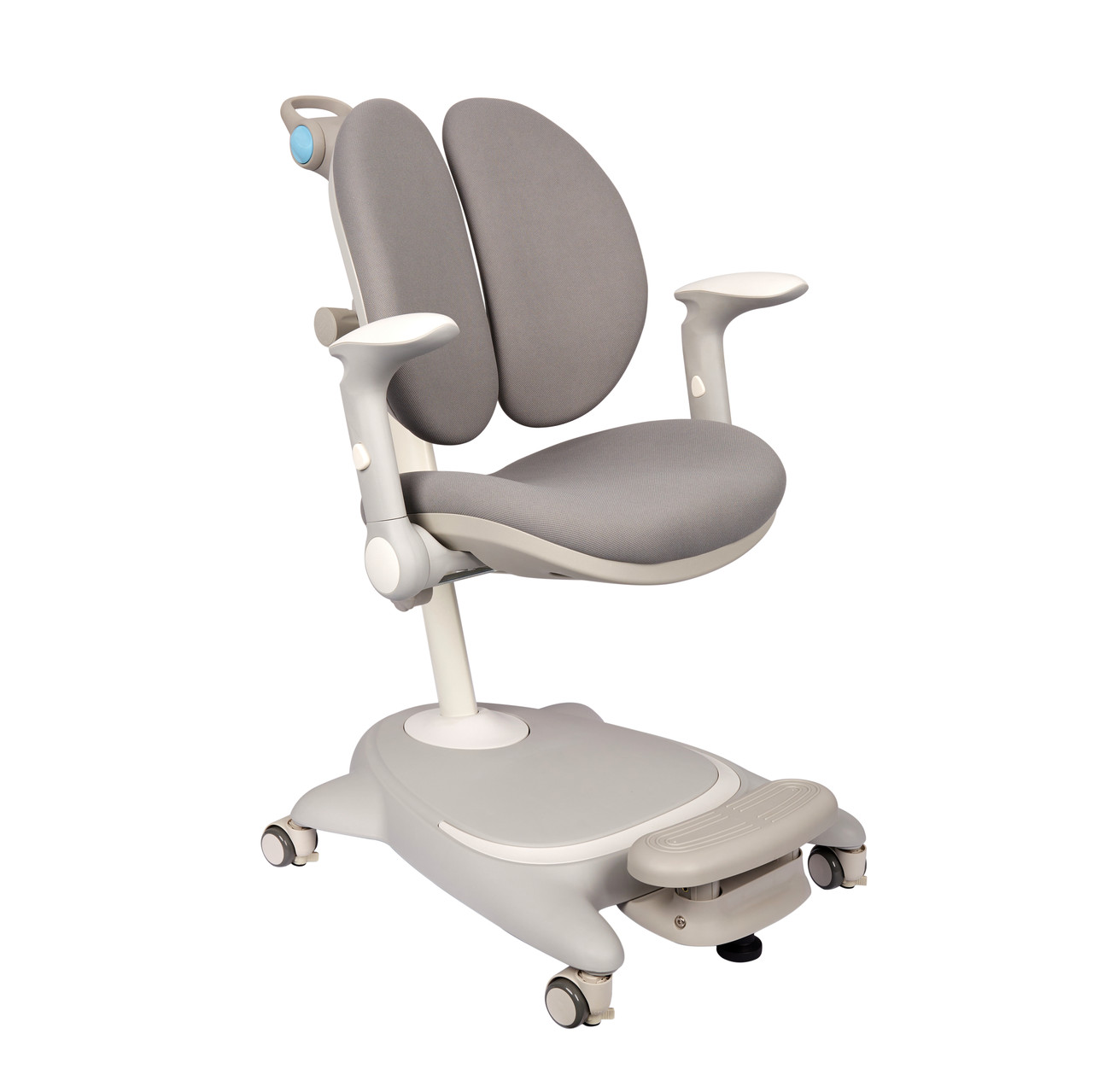 Дитяче ергономічне крісло Cubby Arnica Grey з підлокітниками та підставкою для ніг, фото 1