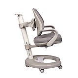 Дитяче регульоване крісло FunDesk Rubus Grey з підлокітниками, фото 5