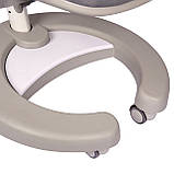 Дитяче регульоване крісло FunDesk Rubus Grey з підлокітниками, фото 8