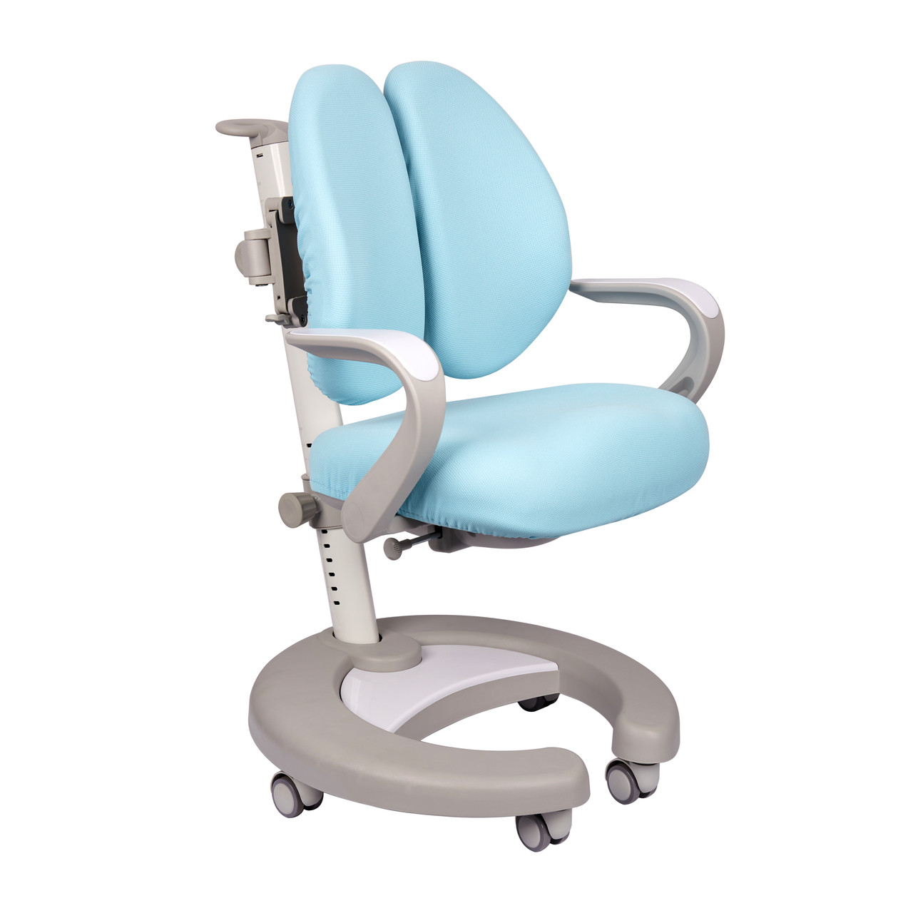 Дитяче регульоване крісло FunDesk Rubus Blue з підлокітниками, фото 1