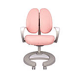Дитяче регульоване крісло FunDesk Rubus Pink з підлокітниками, фото 2