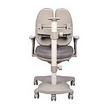 Дитяче регульоване крісло FunDesk Salvia Grey з підлокітниками, фото 4