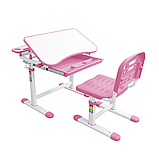 Дитяча парта зі стільчиком FunDesk Sorriso Pink, фото 4