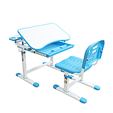 Парта для школяра для будинку FunDesk Sorrico Blue, фото 3