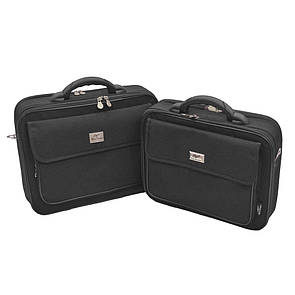 Чоловіча сумка кейс, Великий кейc із каркасом 2в1, Сумка кейс StarDragon SD-385 Двійка для ноутбука та документів