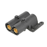 Розетка-штекер на причіп 2 контактна TRUCKLIGHT 35 мм 160А 150В