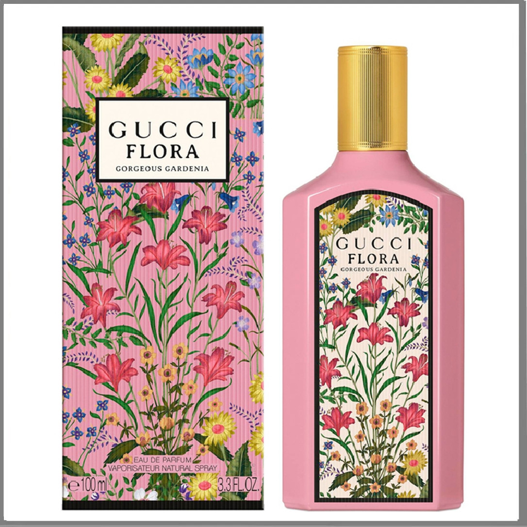 Gucci Flora Gorgeous Gardenia Eau Parfum парфумована вода 100 ml. (Гуччі Флора Горгеус Гарденія), фото 1