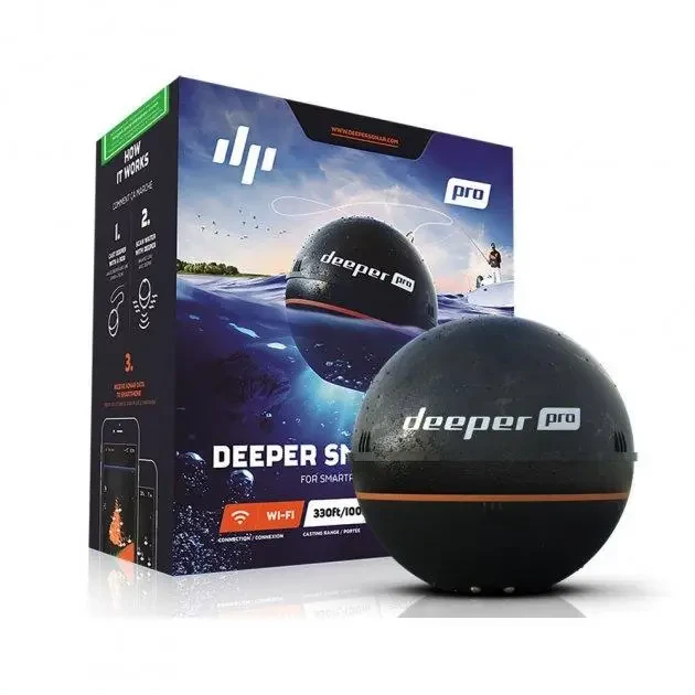 Ехолот бездротовий Deeper Smart Sonar Pro Wi-Fi