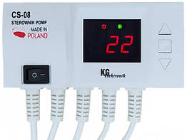 Автоматика контролер насоса опалення KG Elektronik CS-08