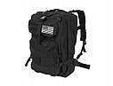 Армійський рюкзак чорний ISO 35 л XL, фото 3